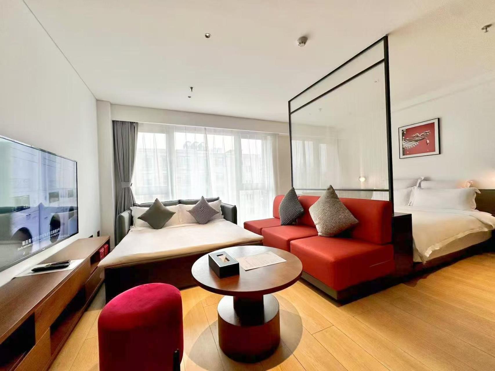 Base-Beijing Wangfujing Serviced Apartment- In Hutong &Bike Rental &Close To Forbidden City, Tian'Anmen Square &Subway Nearby &Free Coffee &Washing Machine,Kitchen &Restaurant Discount &English Speaking &High Speed Free Wifi Экстерьер фото